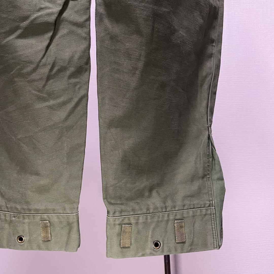 希少サイズD96 / 60s スウェーデン軍 M-59 カーゴパンツ 前期モデル