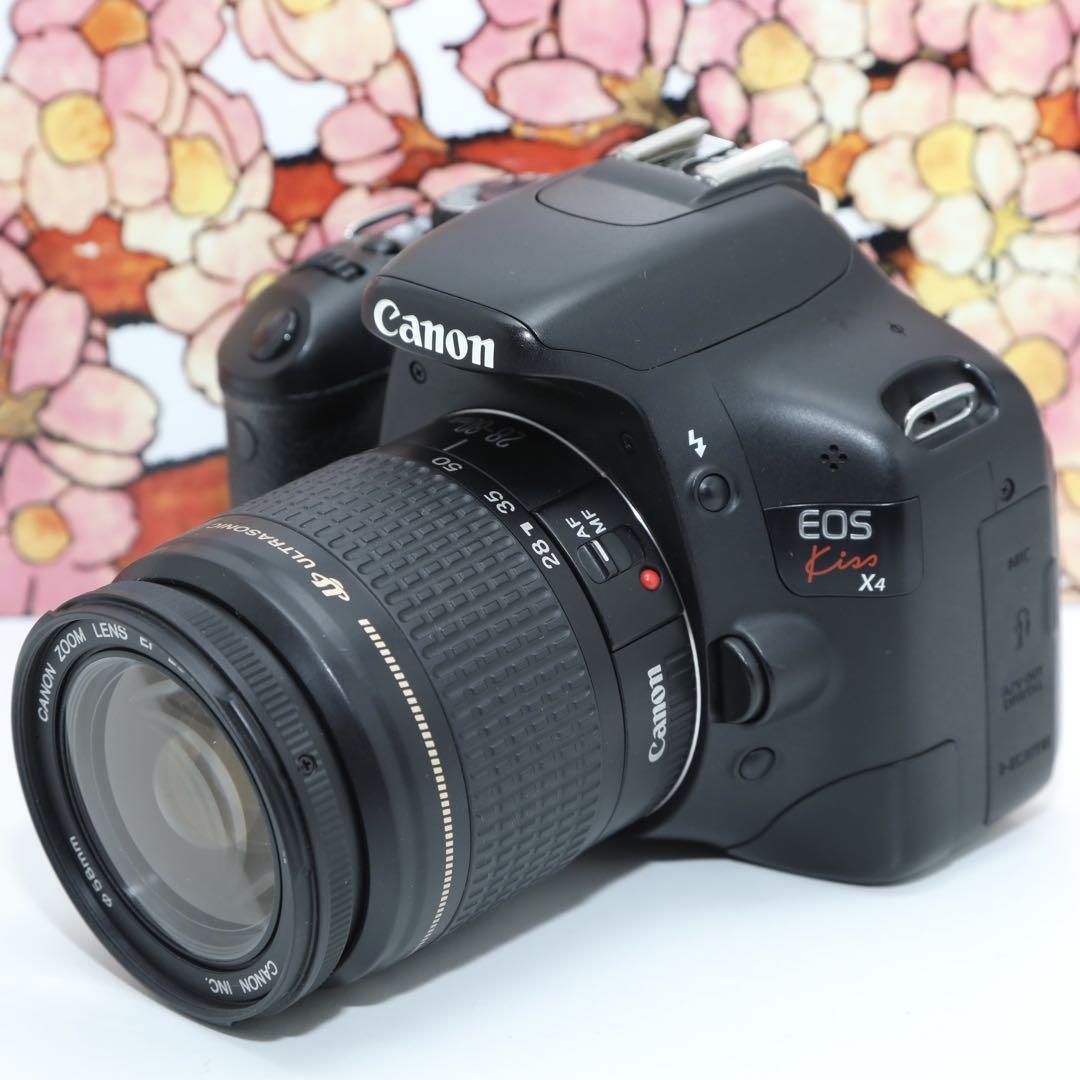 ❤️初心者向け❤️キヤノン EOS kiss X4 レンズセット❤️