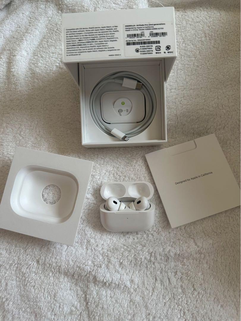 AirPods Pro（第二世代）ホワイト　本体　シリアル　GRQ22RYWW4