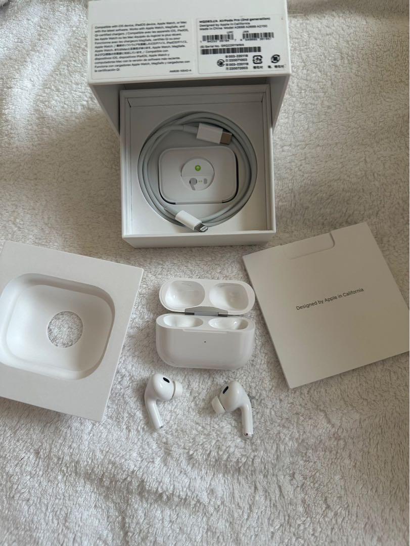 AirPods Pro（第二世代）ホワイト　本体　シリアル　GRQ22RYWW4