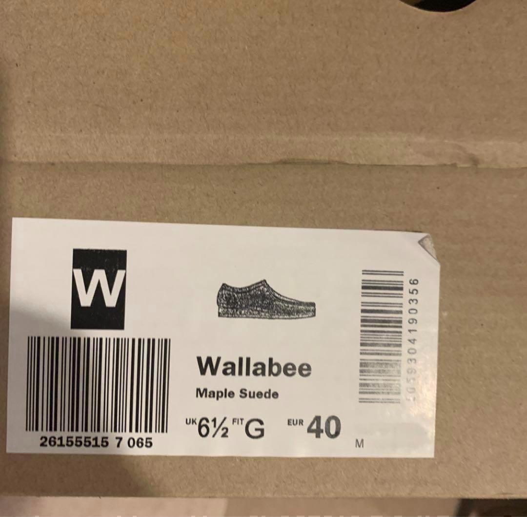 Clarks/クラークス ワラビー ブーツ メープル 24.5~25.5cm Clarks/クラークス ワラビー ブーツ メープル 24.5~25.5cm