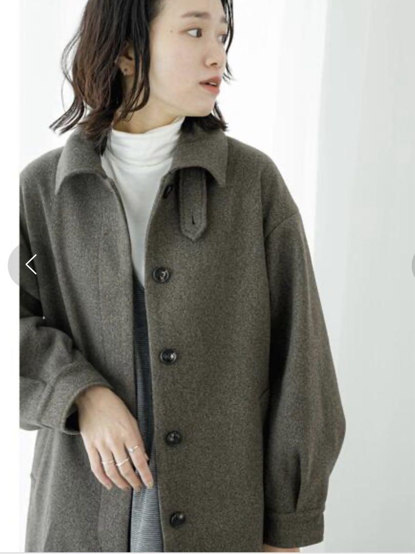 最終値下げ♦︎新品♦︎【田中里奈コラボ】ステンカラーコート Lサイズ ダークブラウン