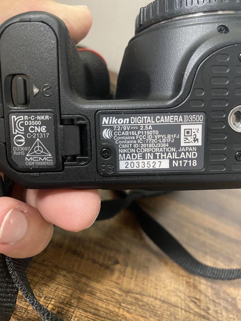 Nikon D3500 デジタル一眼レフカメラ