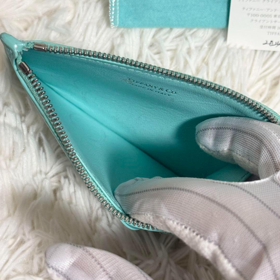 【美品】TIFFANY&Co コインウォレットカードケース　フラグメントケース