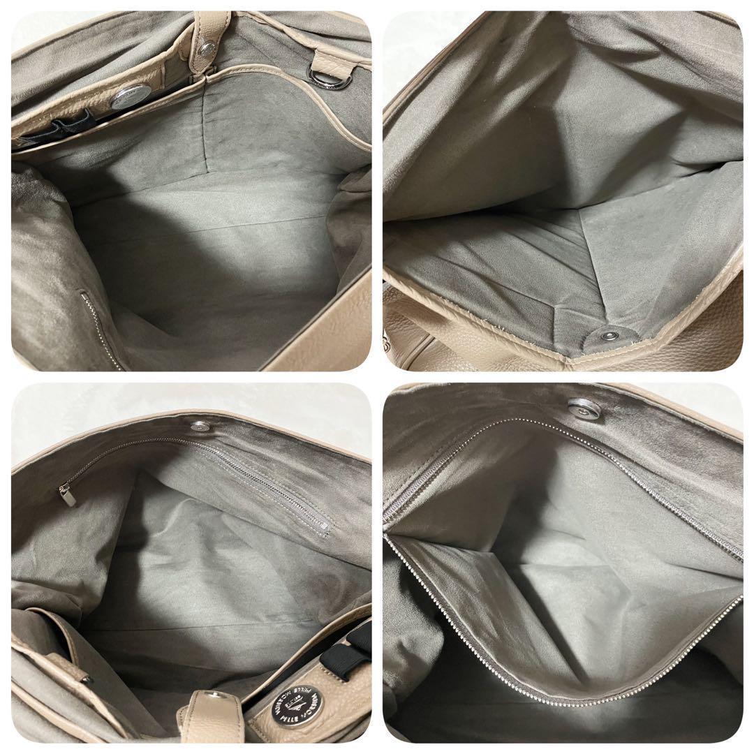 PELLE MORBIDA ショルダー メッセンジャー バッグ A4 フラップ