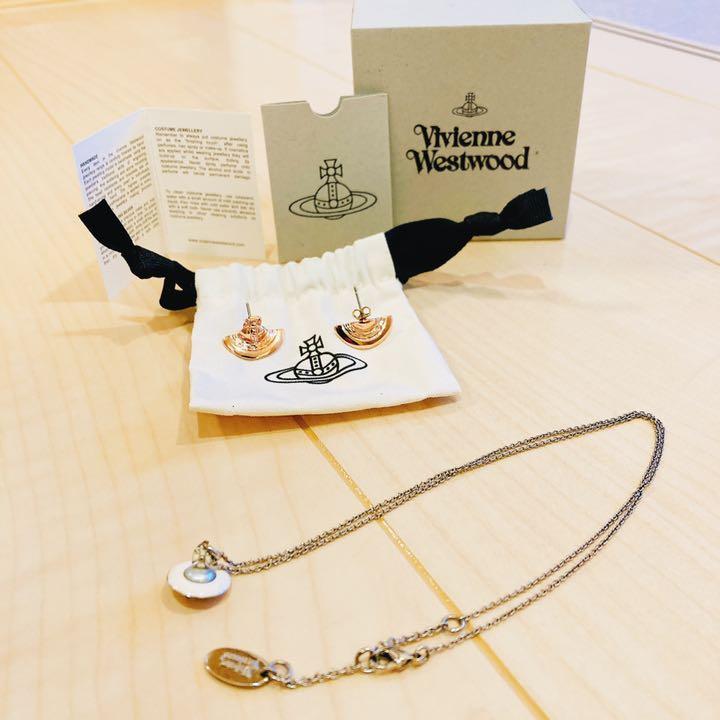 NEWお得 格安 Vivienne Westwood ネックレス ピアス セット K6iMa-m13516918527 定番正規品