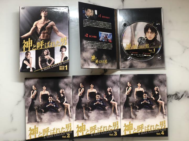 格安HOT 神と呼ばれた男 Ⅰ〜Ⅲ 12枚組 NMFIb-m13517187035 ノーカット版 DVD-BOX 豊富な在庫