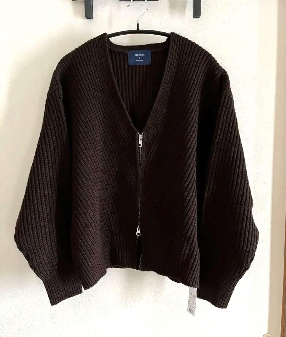 フロントZIPニットカーディガン｜ファッション通販のSTRIPE CLUB