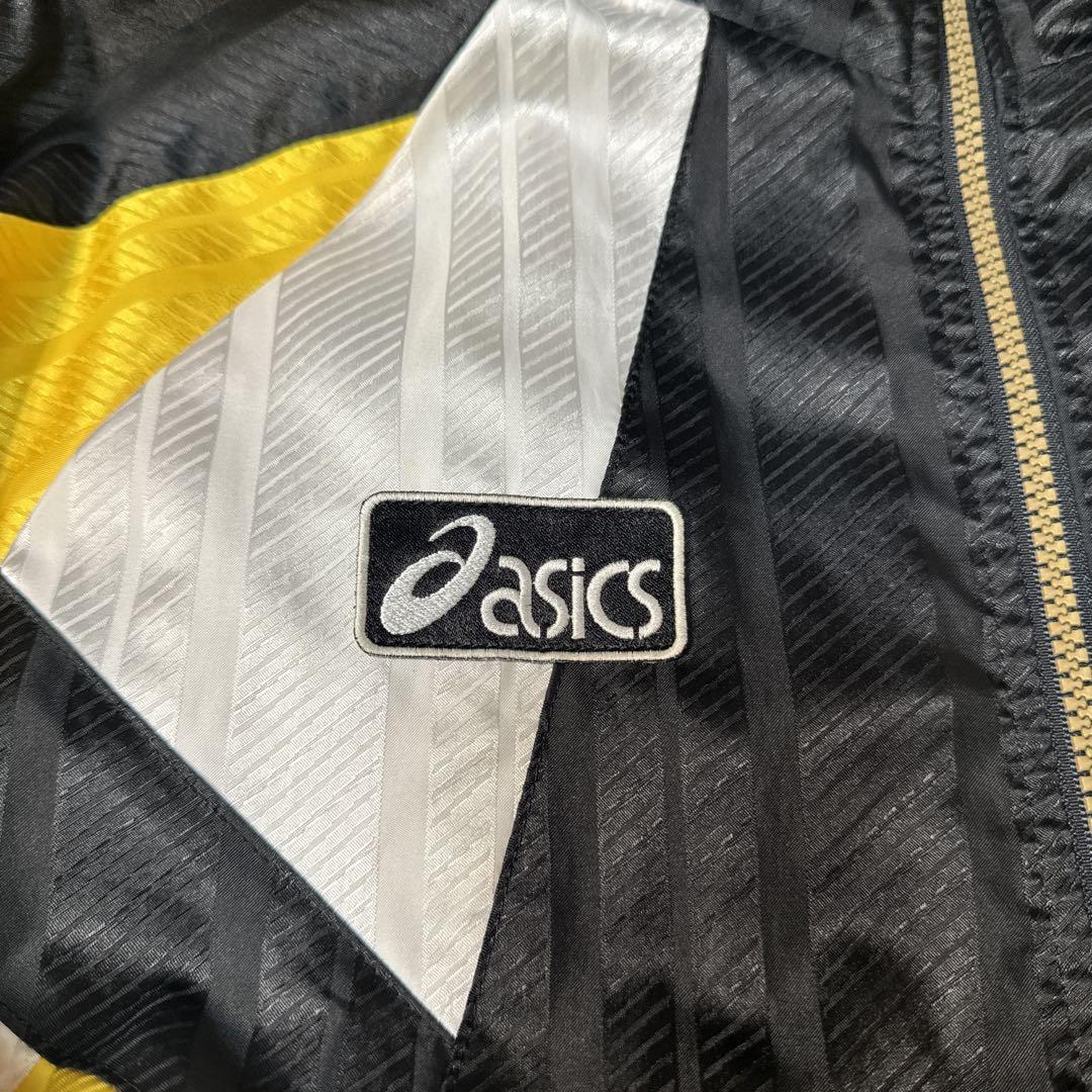 90's asics アシックス ナイロンジャケット