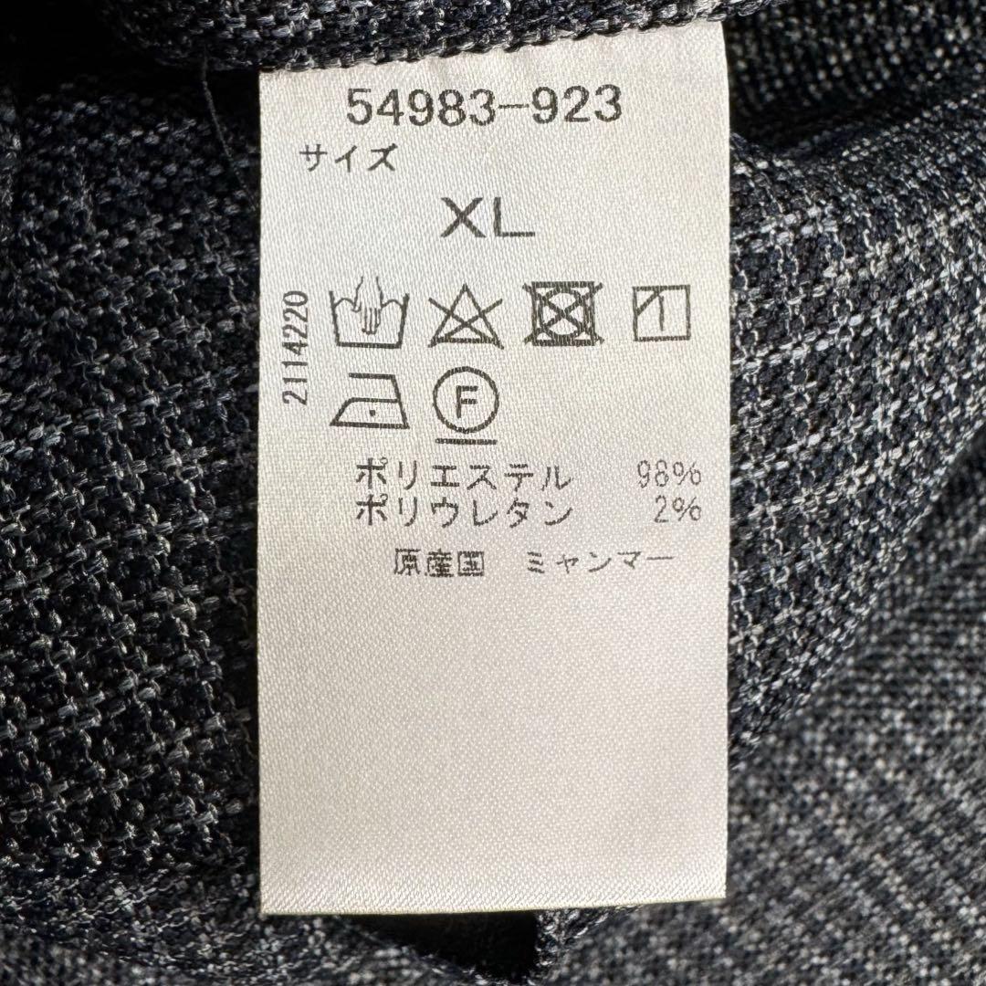 近年 極美品 XL ドゥクラッセ ストレッチ 涼感レノクロス ジャケット 洗える
