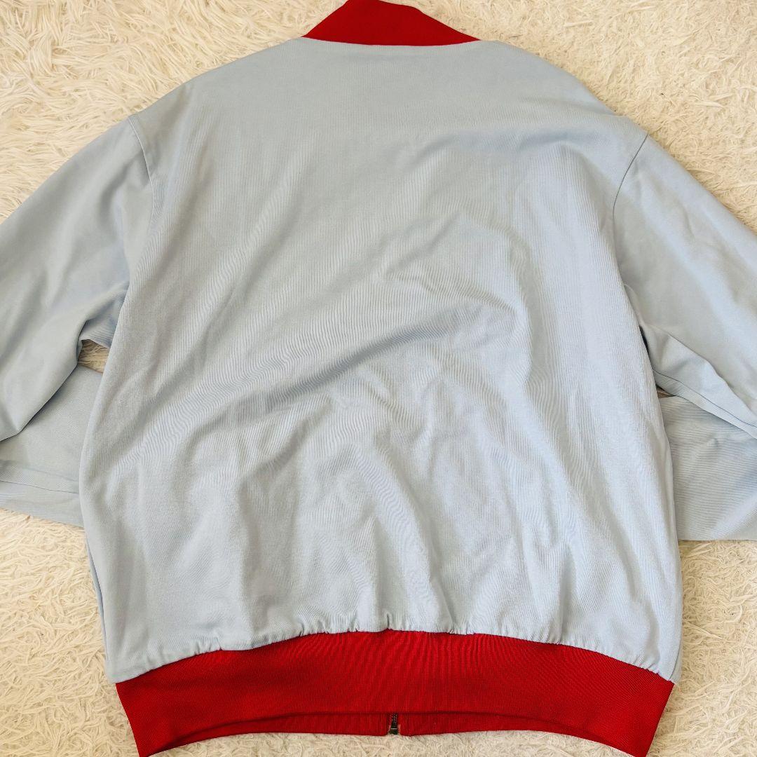 極美品✨️アディダス　ブルゾン4XO　リバーシブルワールドマーク90s復刻