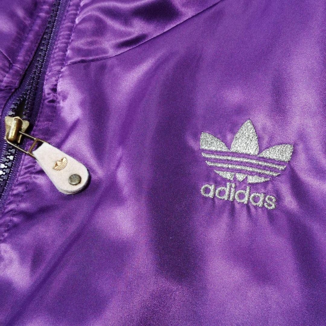 adidas アディダス ベンチコート パープル 紫 古着 ヴィンテージ