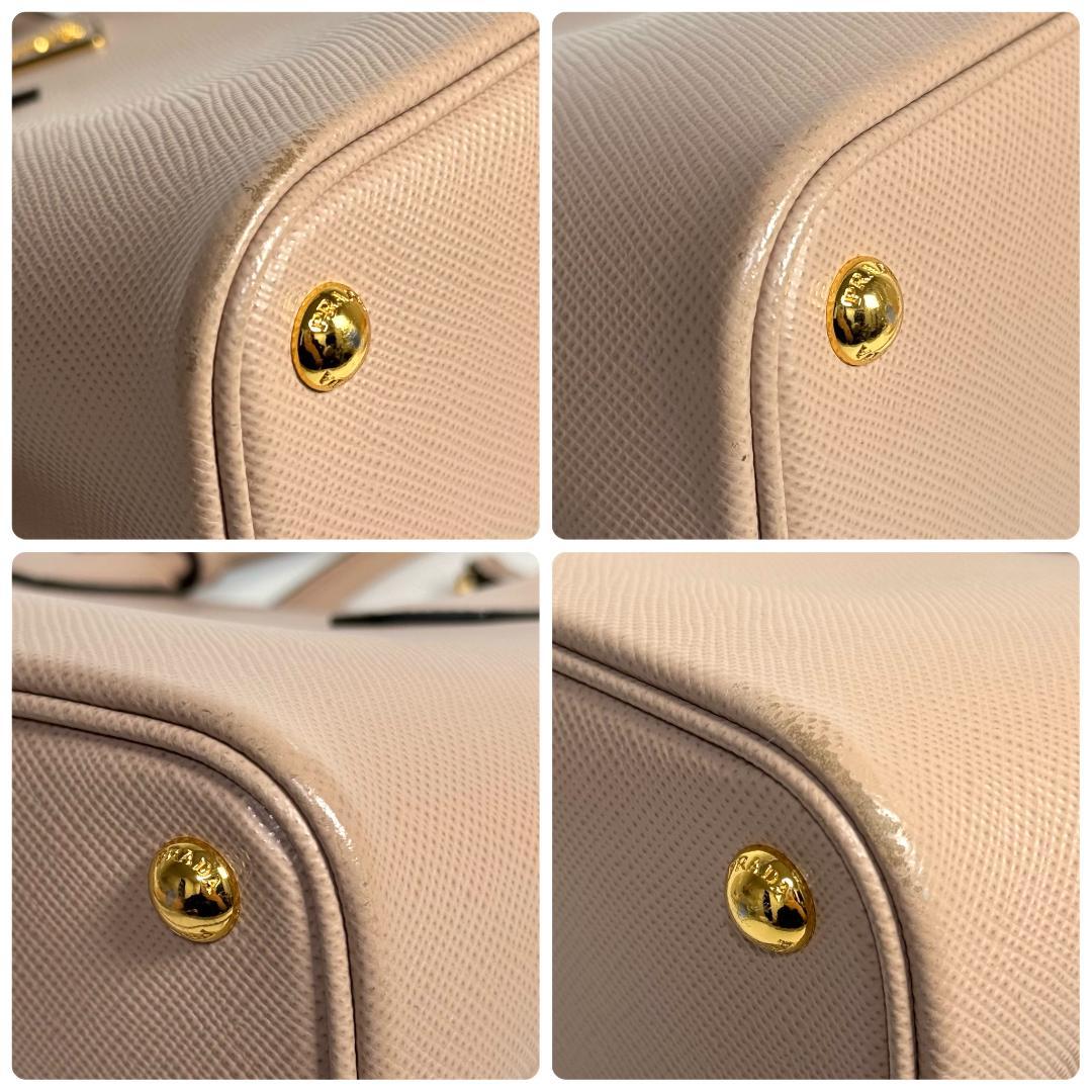 PRADA　プラダ　サフィアーノ　キュイール　2way　ハンドバッグ　レザー