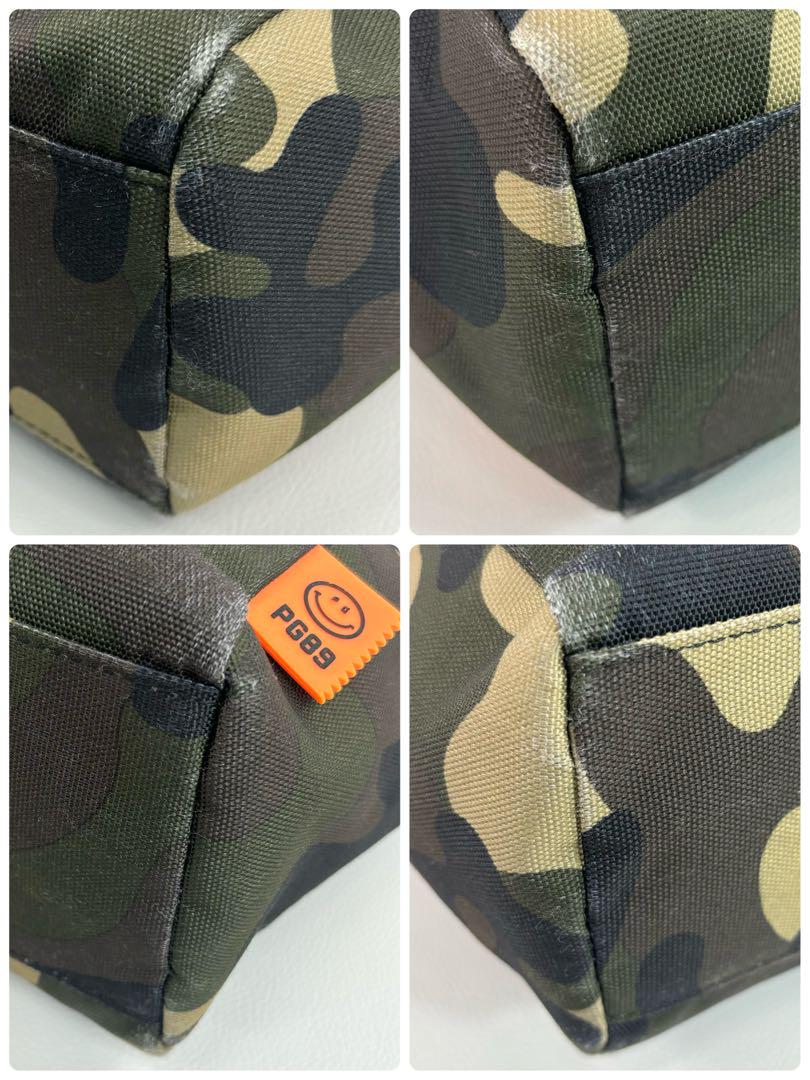 PEARLY GATES 迷彩　カモフラ　カートバッグ　トートバッグ