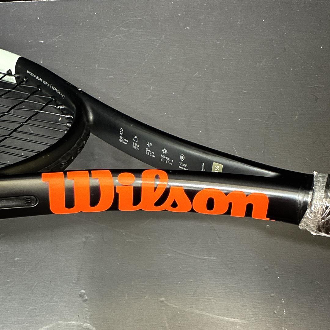 Wilson BURN 100LS V4.0 ウィルソン 硬式テニスラケット Wilson BURN 100LS V4.0 ウィルソン 硬式テニスラケット