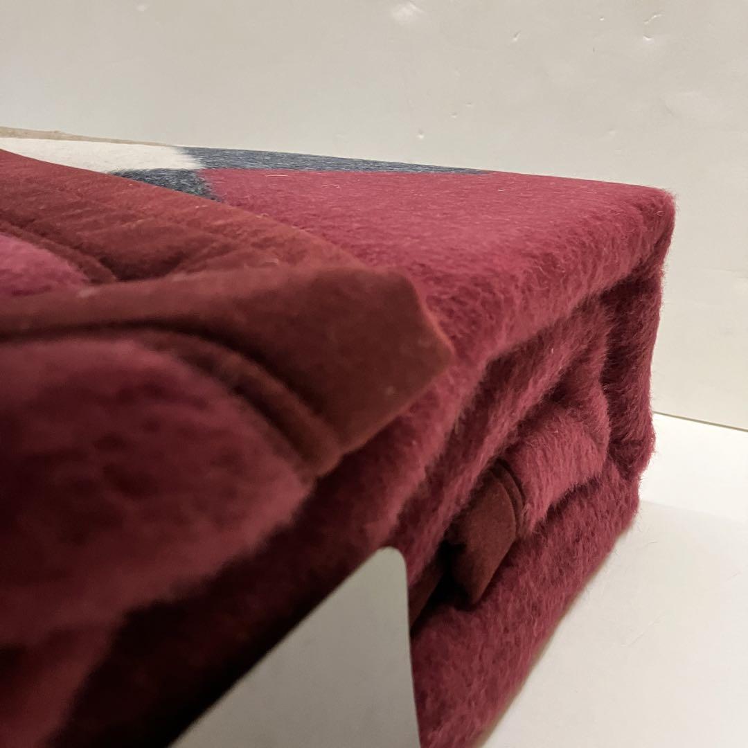 Burberry バーバリー　純毛毛布　ラム混　140㎝×200㎝