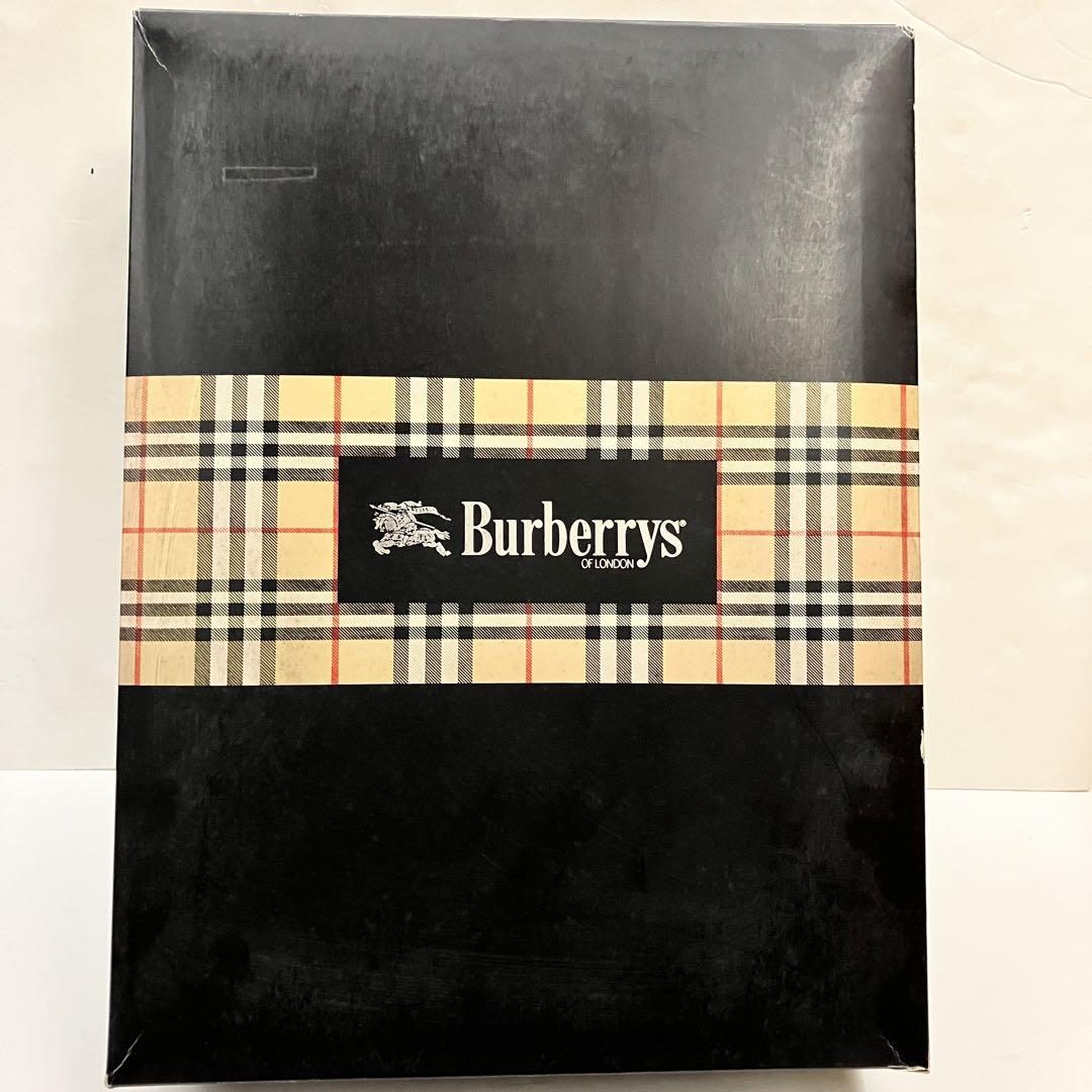 Burberry バーバリー　純毛毛布　ラム混　140㎝×200㎝