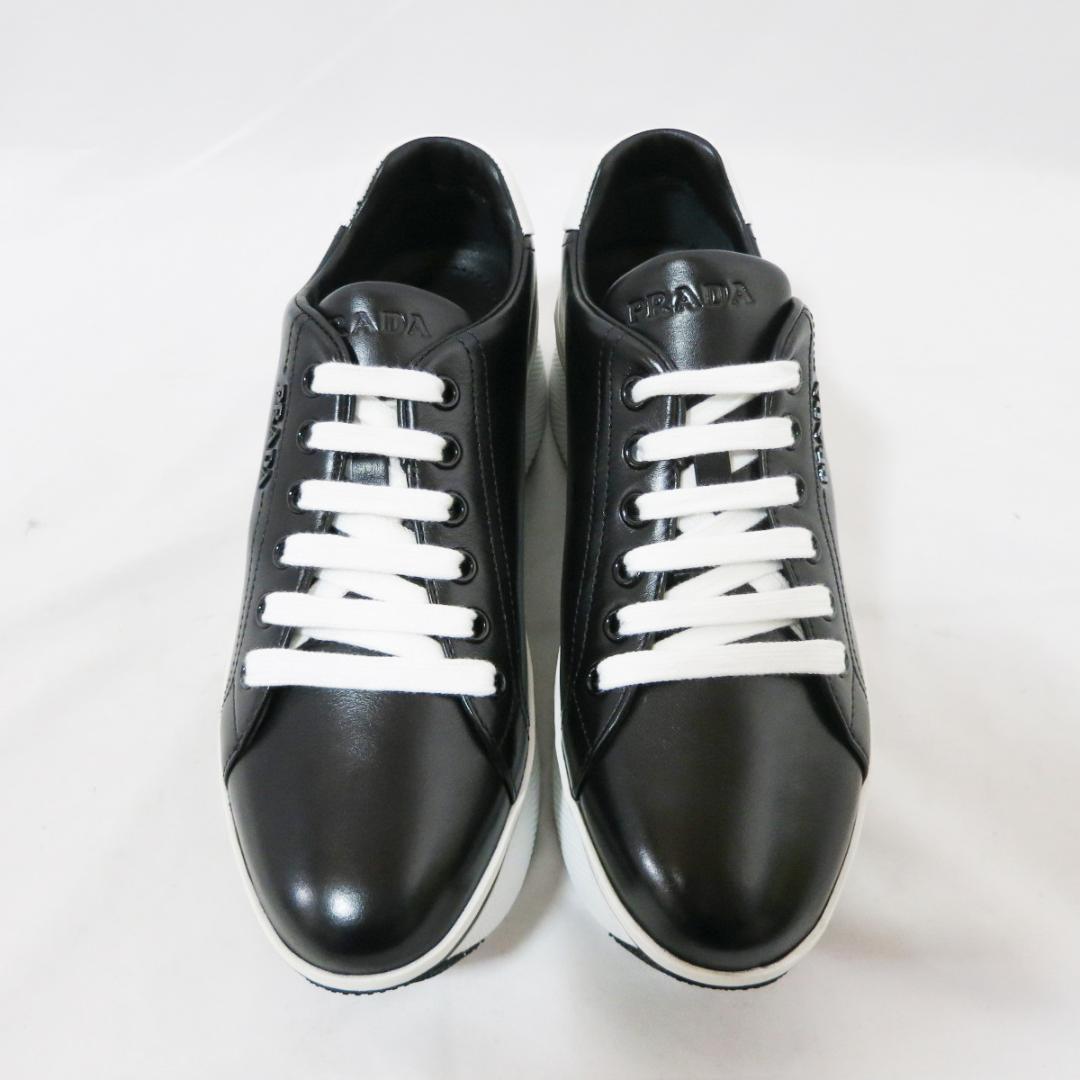 ★☆PRADA プラダ 厚底スニーカー 【36】 23cm 黒 ブラック★☆ mdprevattcaulkingandwaterproofing.com