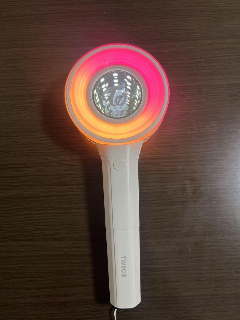 新着 TWICE ペンライト CANDYBONG♾️ ペライトデコレーションリング アイドル