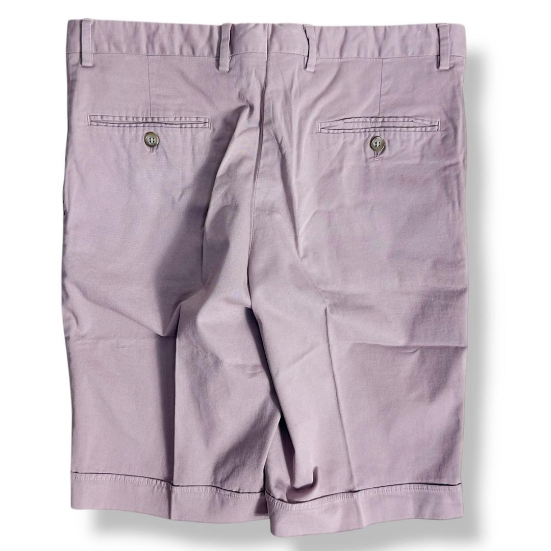 J5030 美品 ブリオーニ ストレッチショーツ ピンク 48 Brioni