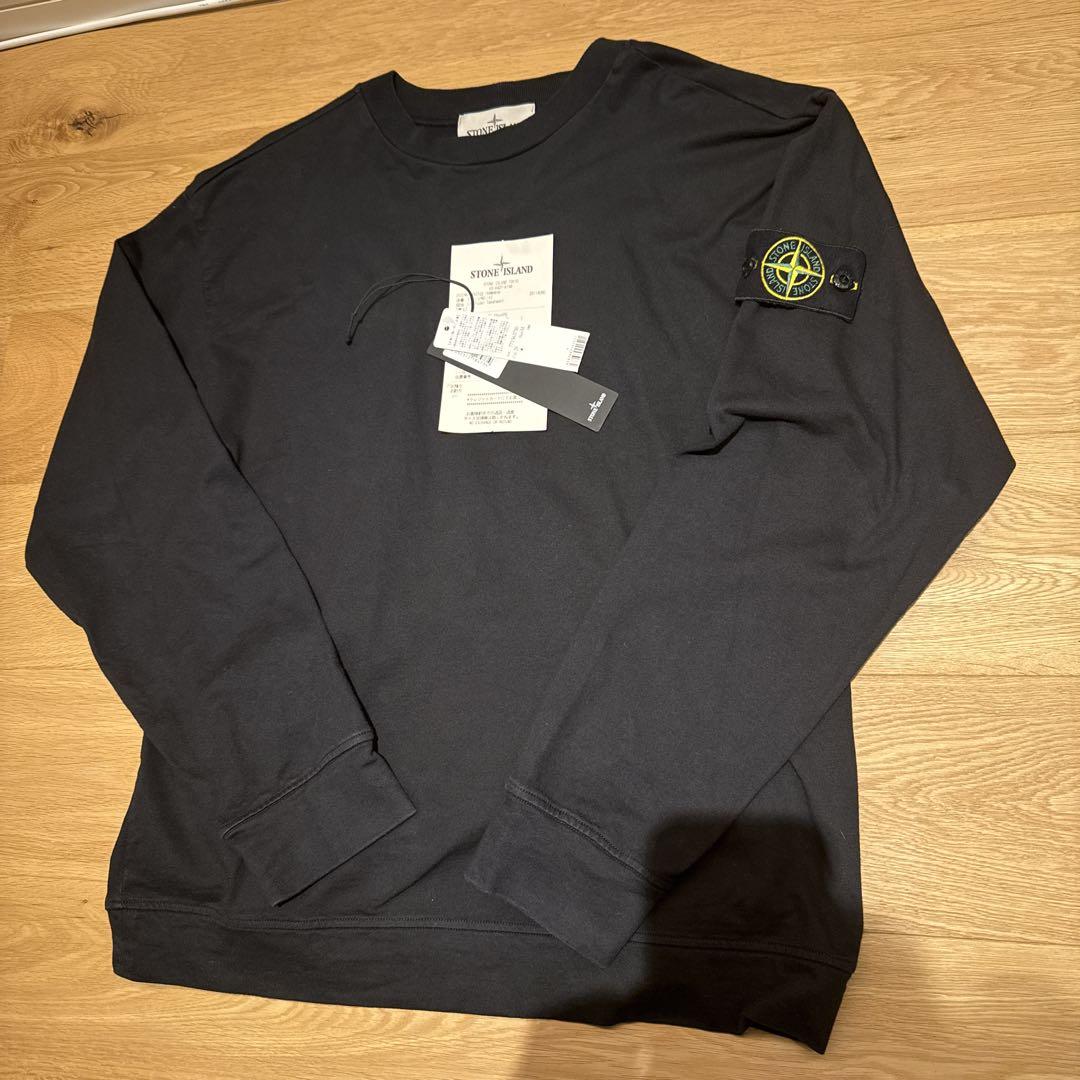 stone island スウェット ブラック 正規店購入 stone island スウェット ブラック 正規店購入