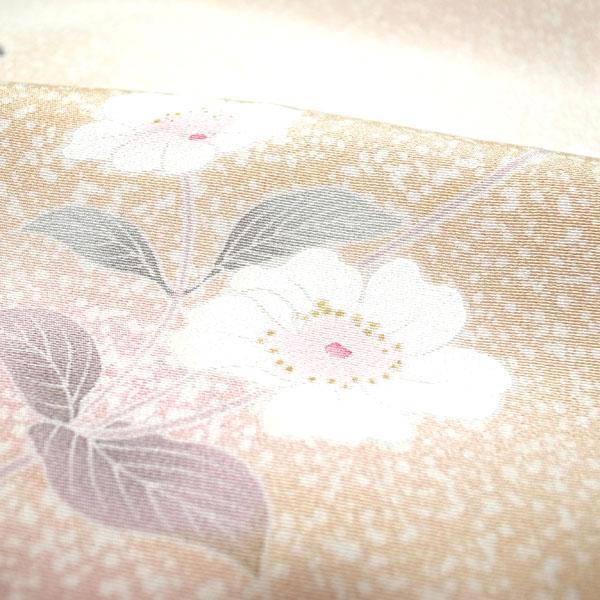 訪問着 着物 袷 作家物 落款 瀧 手描き友禅 裄69 L 中古 sn1562