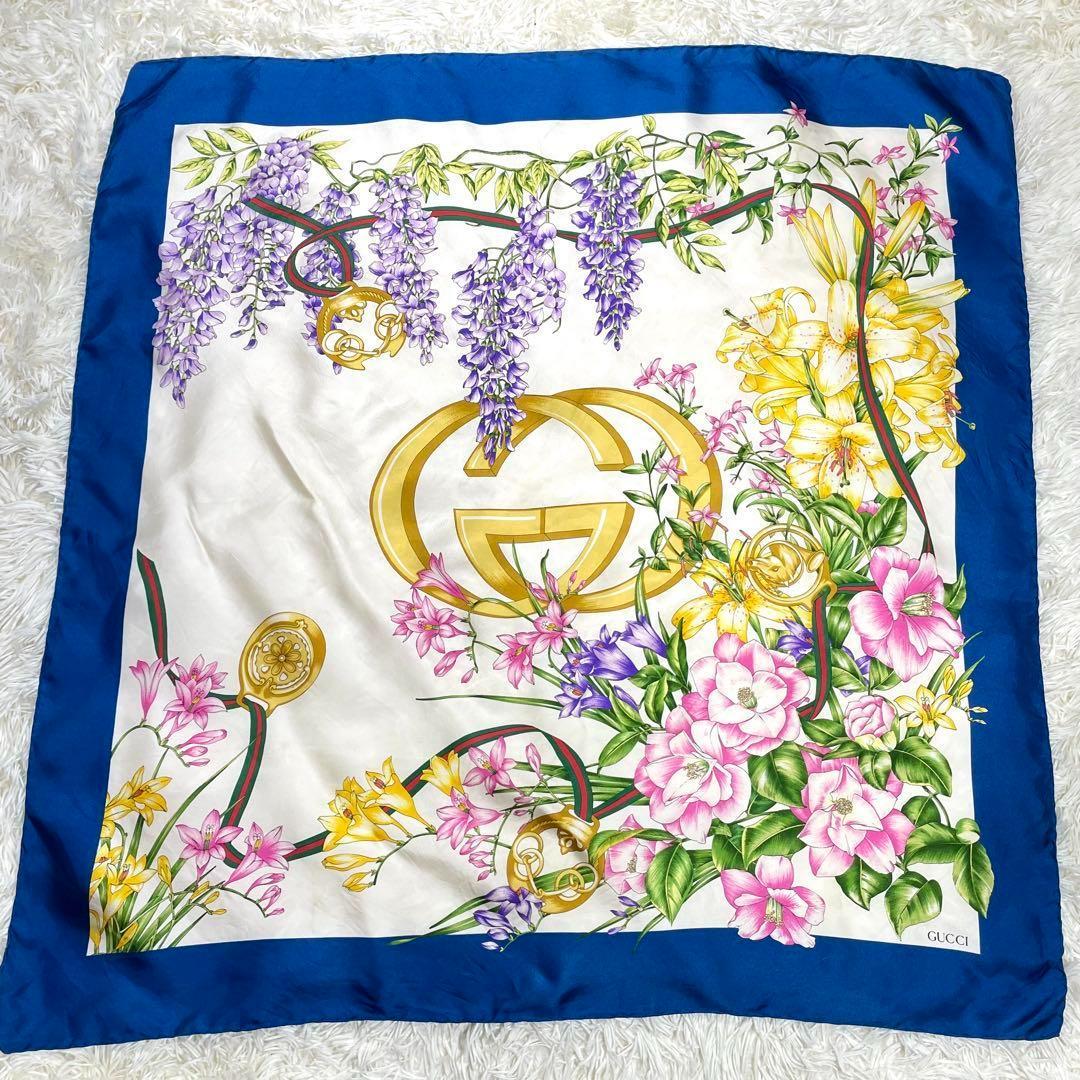 楽天市場】【未使用品】 GUCCI グッチ GG柄 フラワースクエア