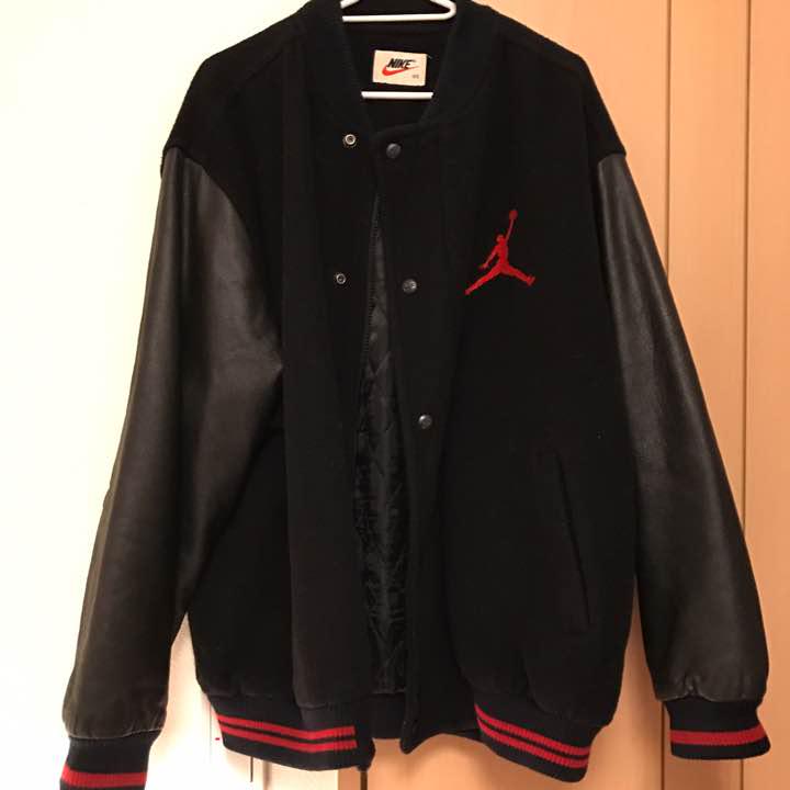 セール在庫 Jordan nike vintage 90's スタジャン 革ジャン ZWcOB-m13543722815 人気SALE大得価