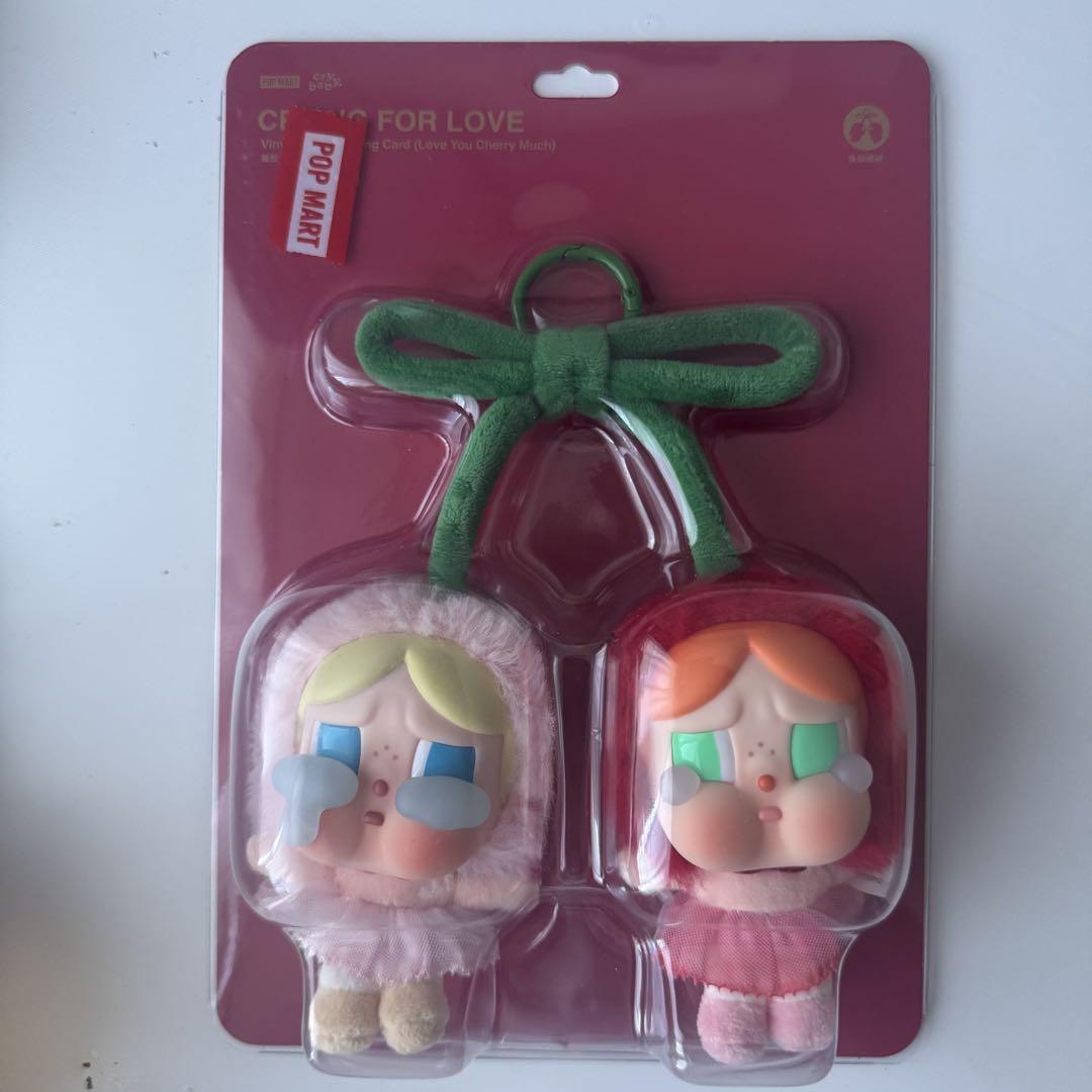 CRYBABY Crying for love クライベイビー さくらんぼ Amazon.com: POP MART Crybaby Crying for Love Series-Vinyl