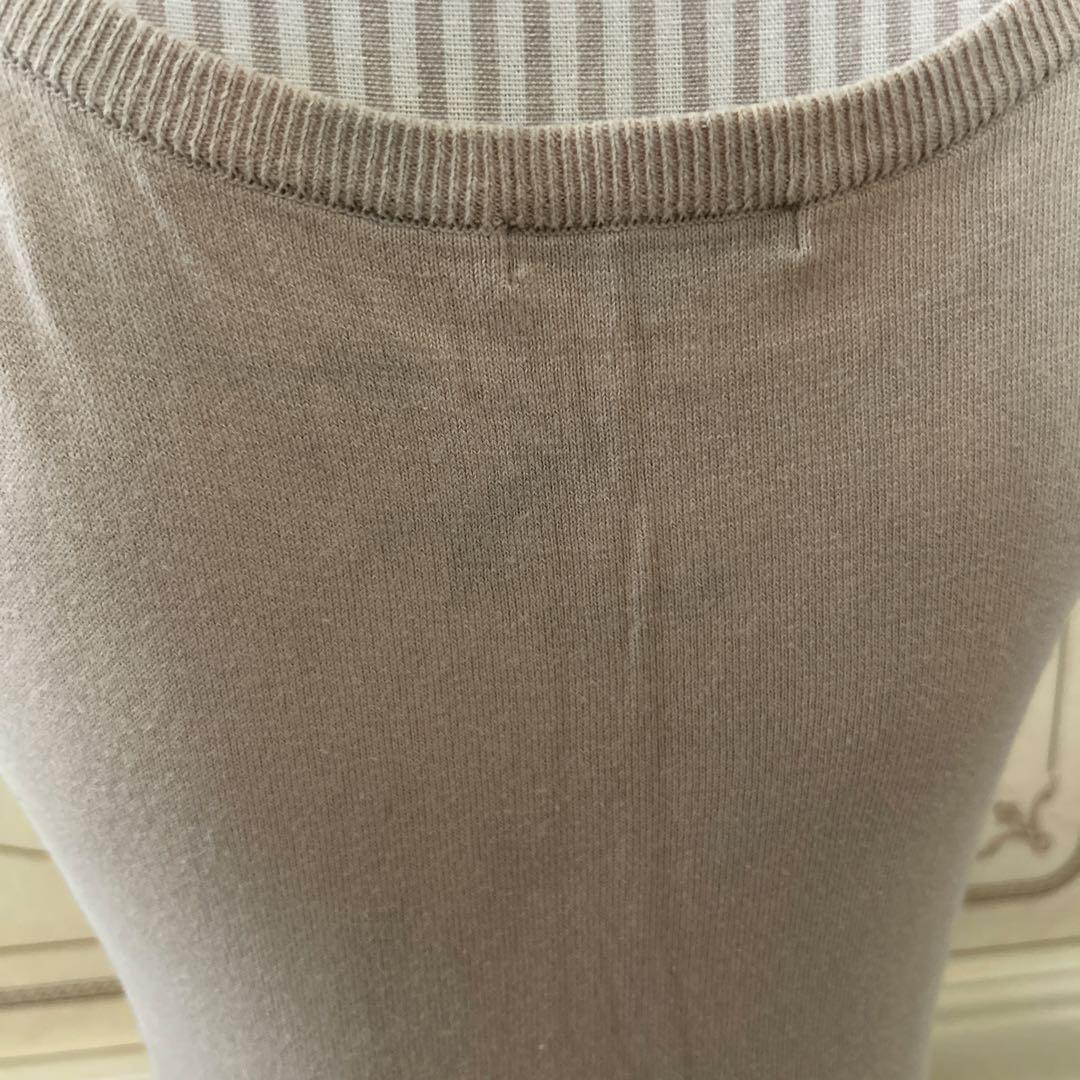 バーバリー ロンドン　ベージュ タンクトップ