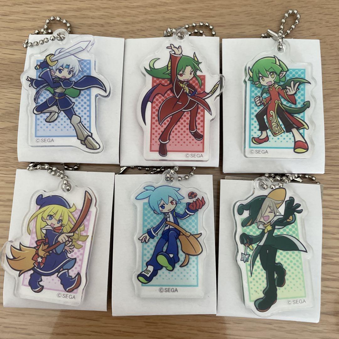ぷよぷよ アルル ドラコ しゃかしゃか アクリルキーホルダー ぷよぷよ アルル ドラコ しゃかしゃか アクリルキーホルダー