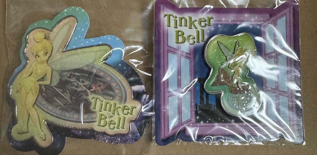 新品 ビューティビースト ティンカーベル ピンバッジ