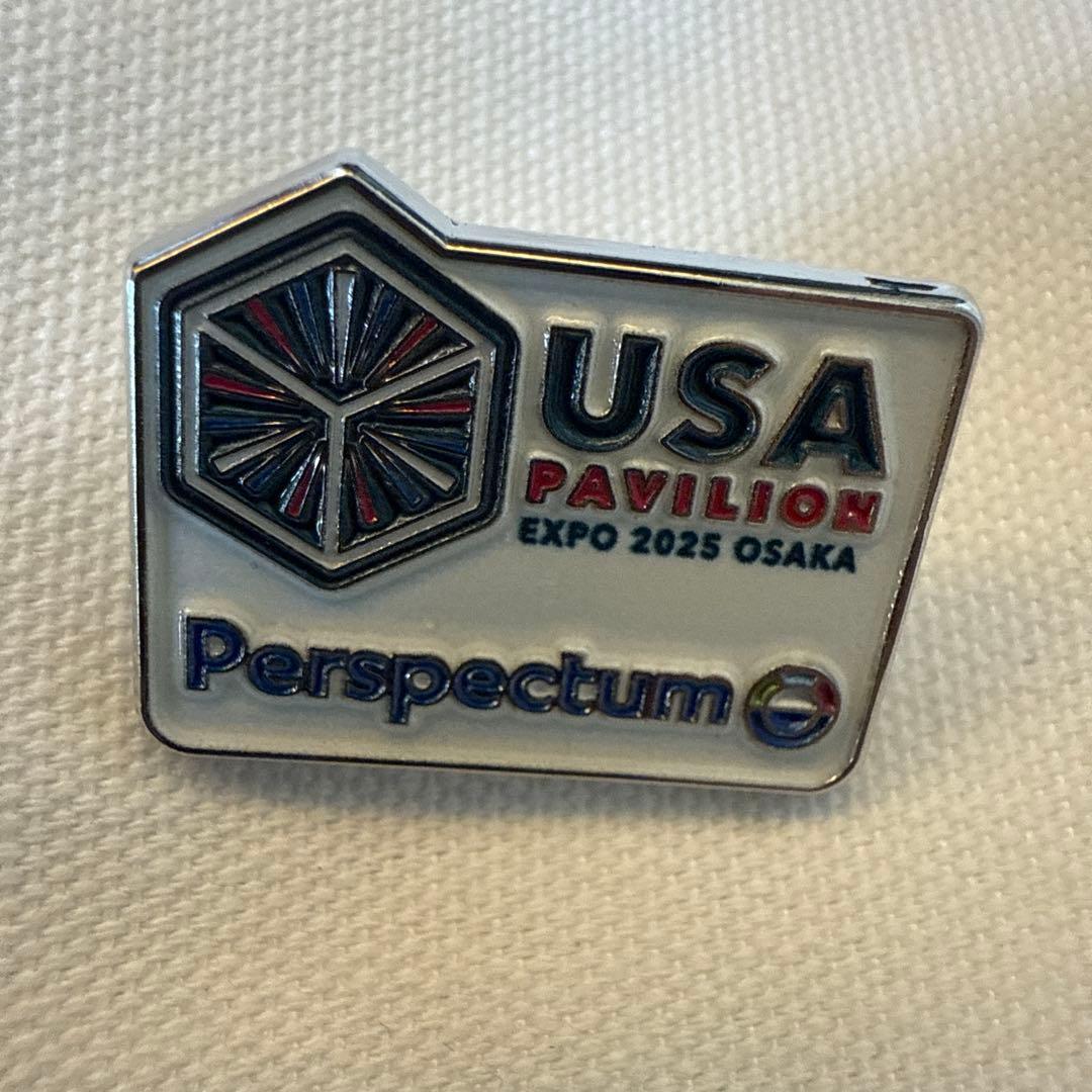 【入手困難レア】関西万博2025 アメリカ館 ピンバッジ｜Perspectum製 激レア大阪 関西万博 アメリカ館 perspectum ピンバッジ 激レア