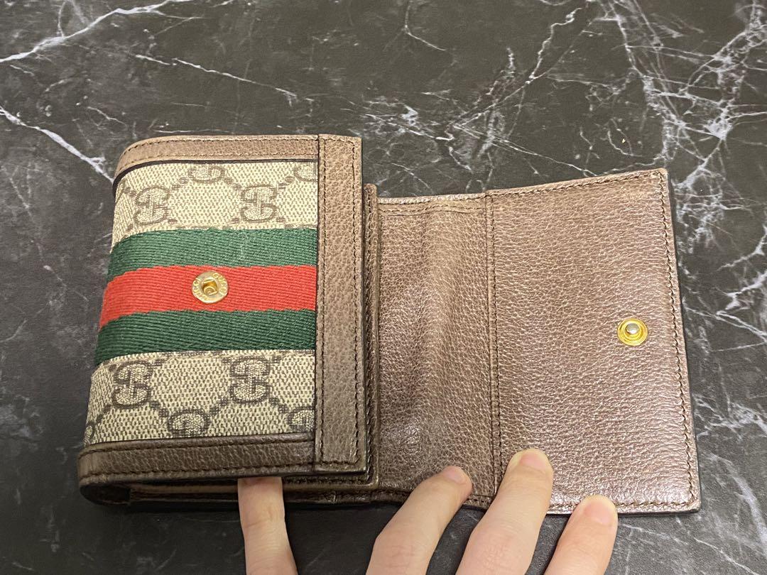 最終値下げします！GUCCI　財布 最終値下げ GUCCI グッチ 折りたたみ 財布 ホワイト｜Yahoo