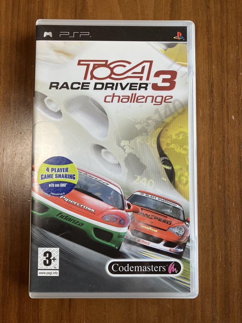 PSP海外版レースソフト TOCA RaceDrivder 3 中古品