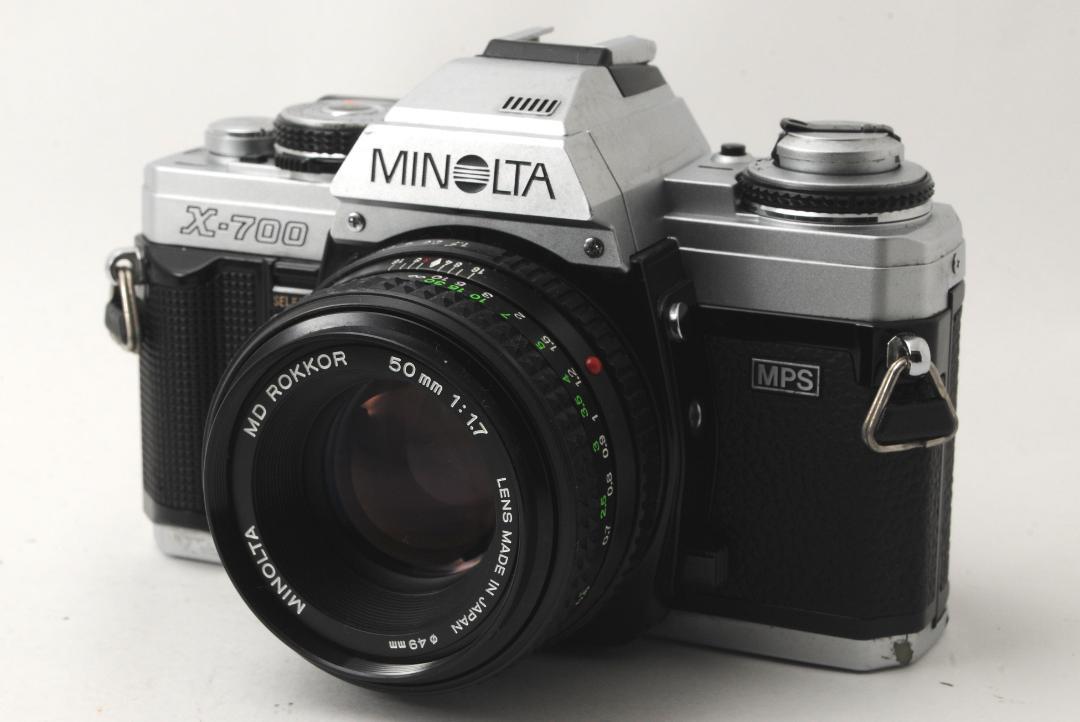 ミノルタ MINOLTA X-700 シルバー MD 50mm F/1.4 希少