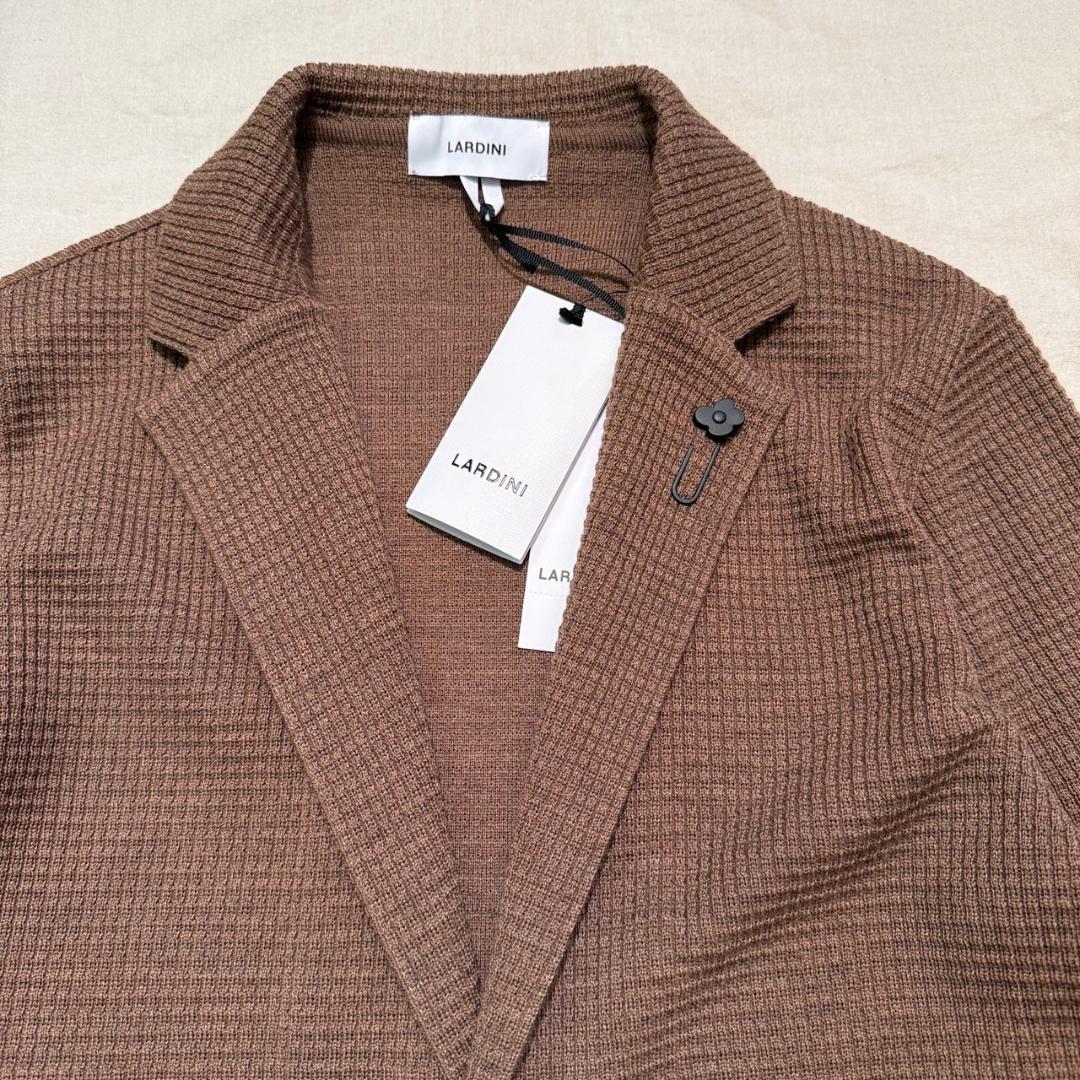 国内正規新品 LARDINI ラルディーニ 編み柄ニットジャケット L