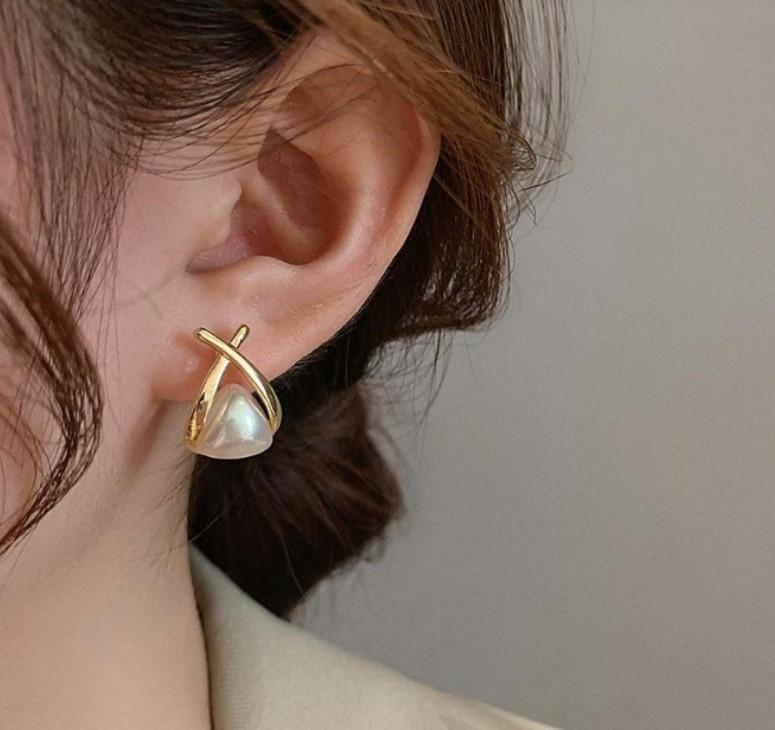 hope】バイカラーキャッチピアス gold&silver – h..Online Store