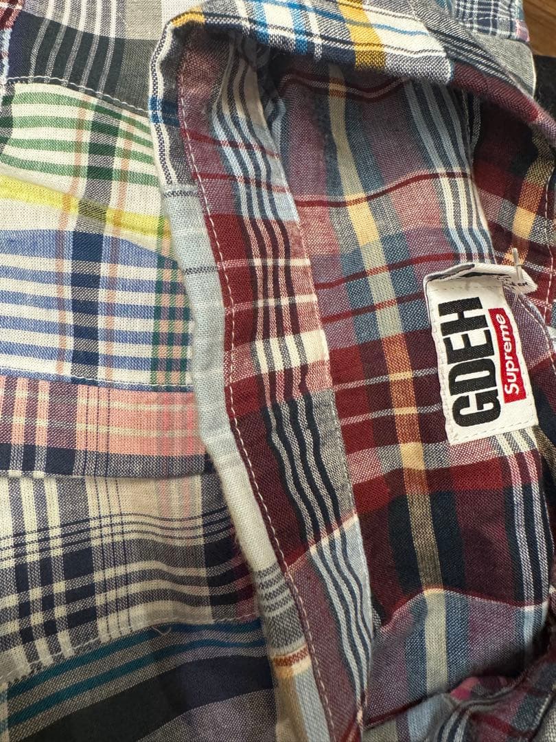 Supreme GOODENOUGH Patchwork Shirt マルチL Supreme GOODENOUGH Patchwork Shirt マルチL