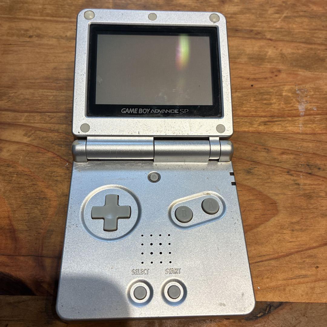 ゲームボーイアドバンスsp シルバー 動作品 ジャンク ゲームボーイアドバンスsp シルバー 動作品 ジャンク - メルカリ