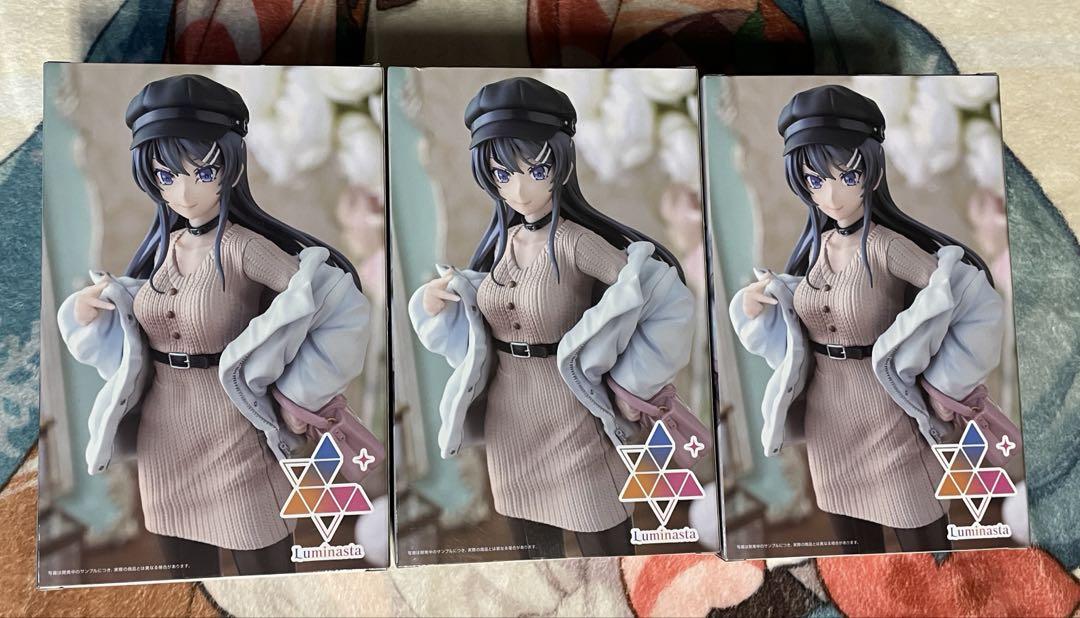 青春ブタ野郎はバニーガール先輩の夢を見ない 桜島麻衣　luminasta 3個