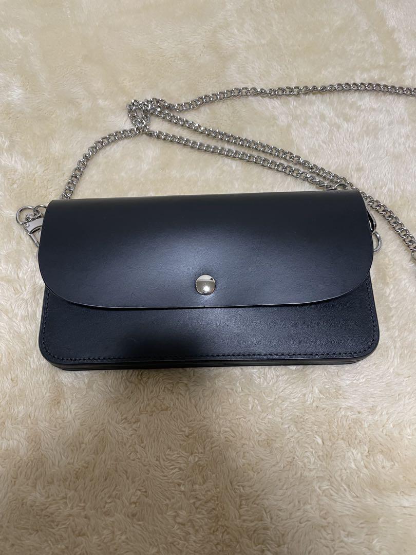 MB ULTIMATE FABRICチェーンレザーウォレットby Buttero