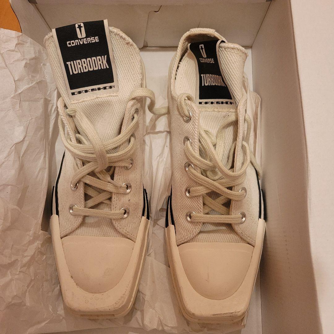rick owens converse 24.5cm 箱付き