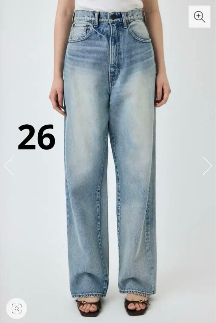 moussy HW DAMAGE LOOSE STRAIGHT 26インチ