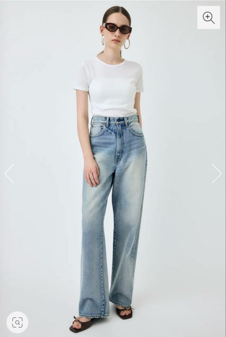 moussy HW DAMAGE LOOSE STRAIGHT 26インチ