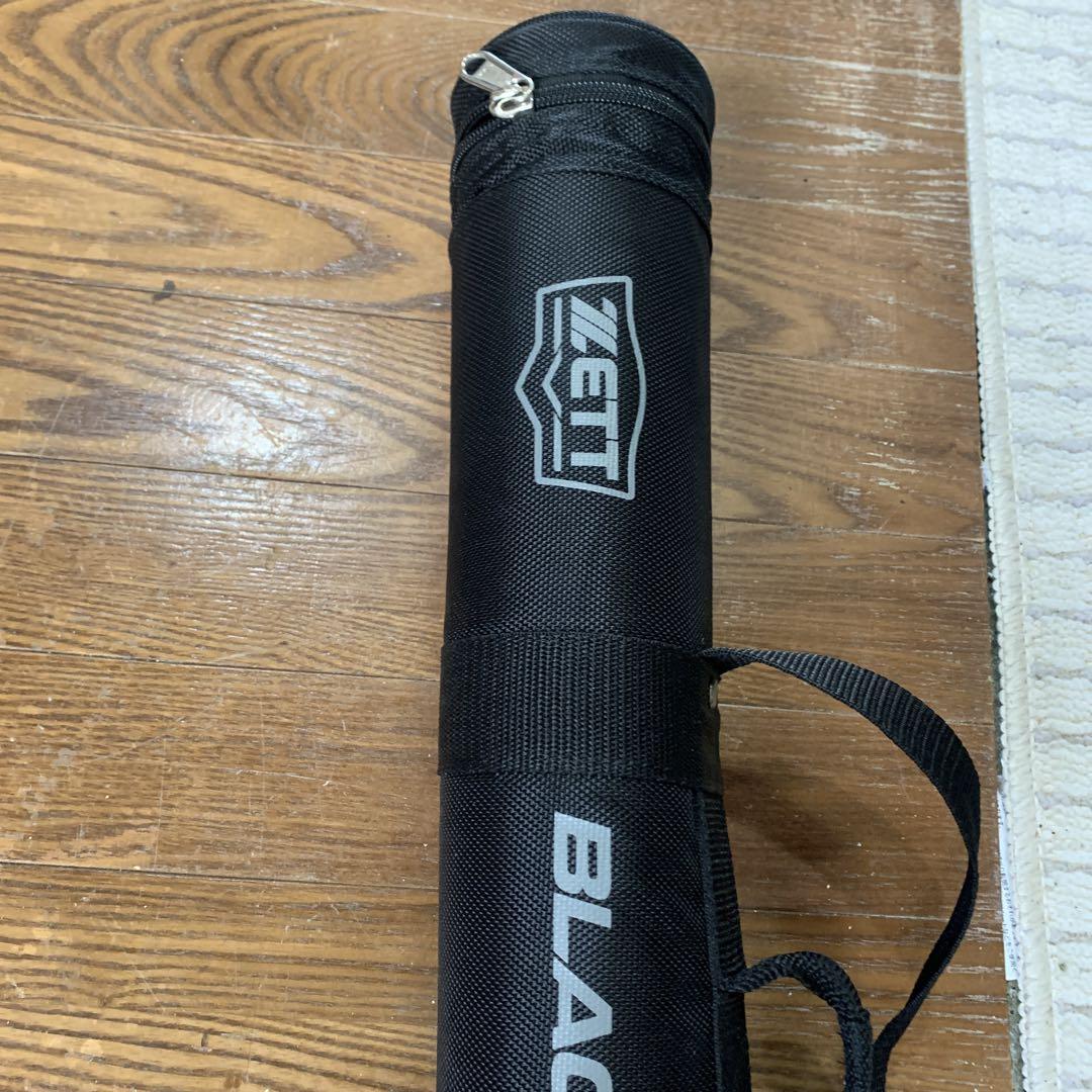 zett ブラックキャノンGREATFRP(カーボン)製 専用バットケース付き