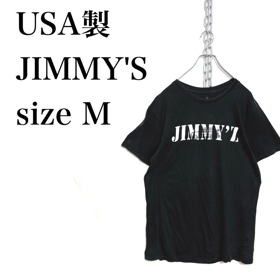 USA製 JIMMY'S ジミーズ　ロゴ　Tシャツ M 古着　スケート