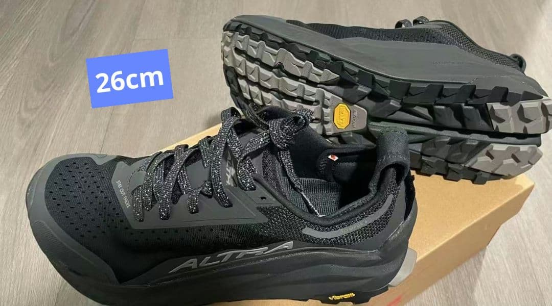 ALTRA トレイルランニングシューズ ブラック26cm