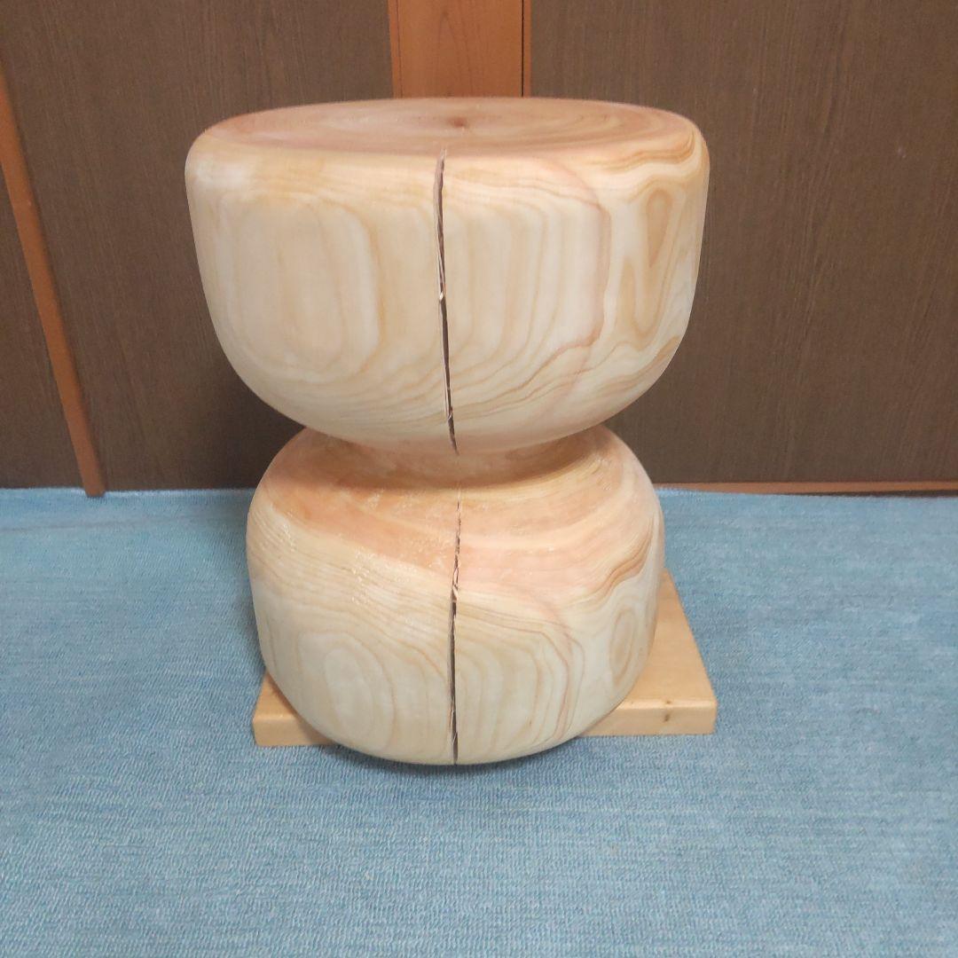 solid soilさん専用檜丸太椅子 スツール