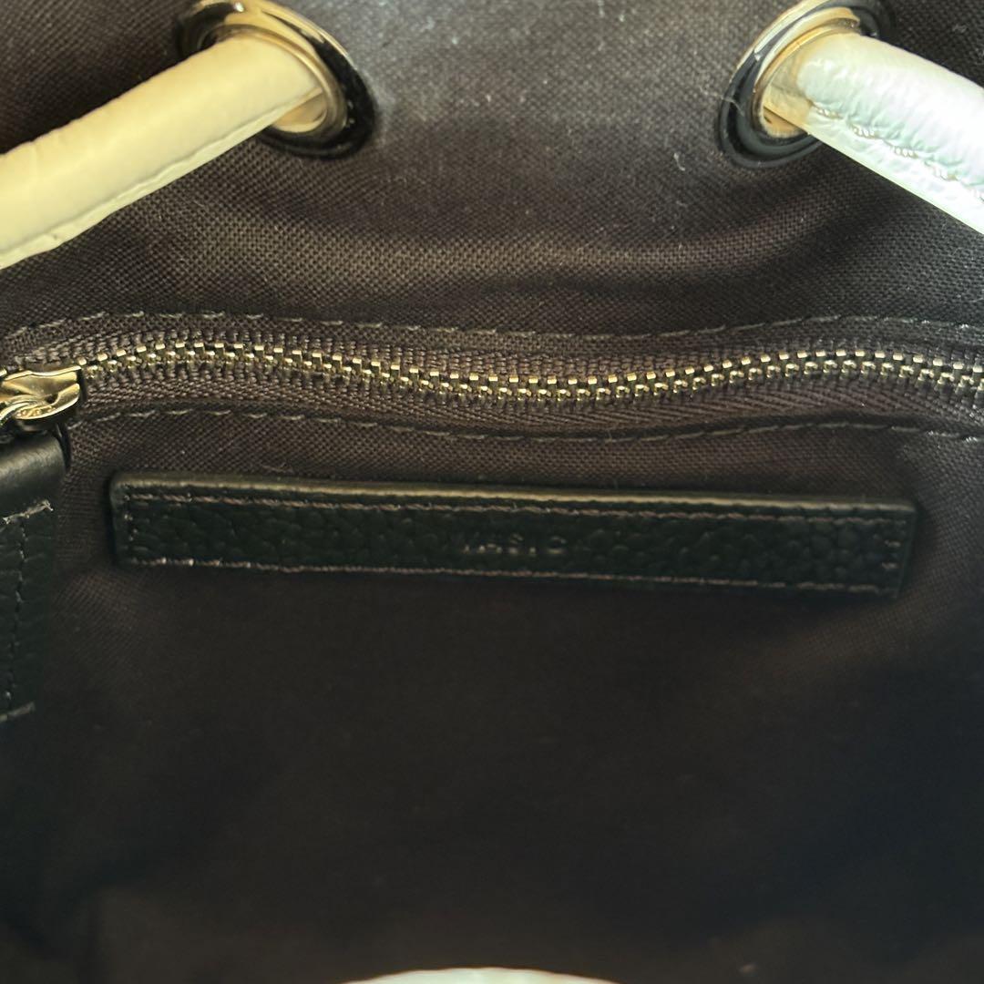 【美品】保存袋付き ヴァジック ボンドミニミニ ハンドバッグ 2way 巾着
